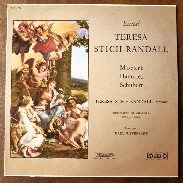 Récital Teresa Stich-Randall